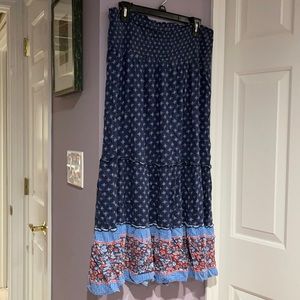 Versatile navy Floral Dress